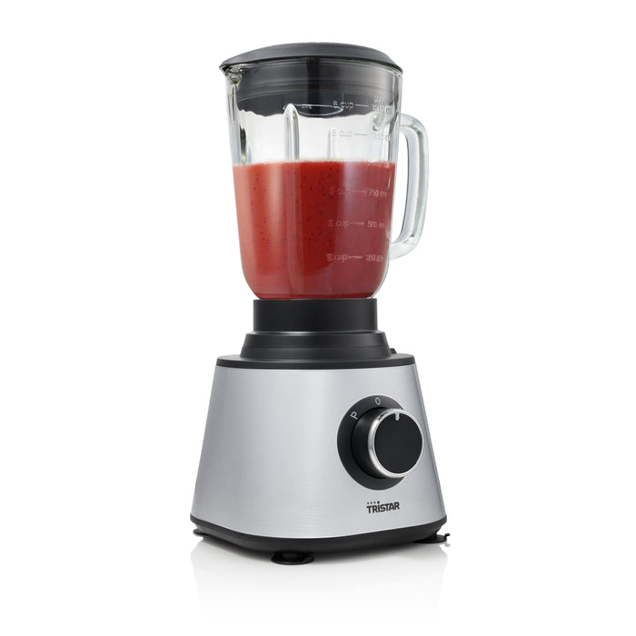 EAN 8713016085436 - Tristar MX-4823 robot de cocina 600 W 1,5 L Negro, Acero inoxidable, Transparente imagen 9