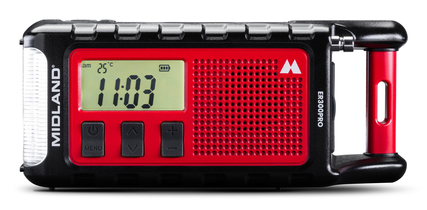 EAN 8011869207761 - Midland ER 300 Pro Ión de litio 10000 mAh Negro, Rojo imagen 1