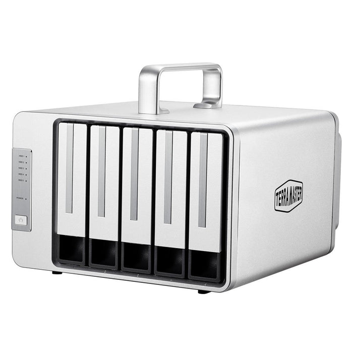 EAN 6939236139144 - TerraMaster D5 Thunderbolt 3 unidad de disco multiple 0 TB Escritorio Gris imagen 3