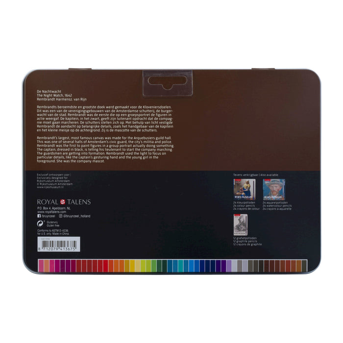 EAN 8712079413675 - Bruynzeel 63012050 lápiz de color Multicolor 50 pieza(s) imagen 2