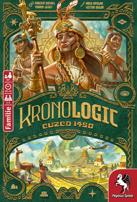 EAN 4250231742095 - Pegasus Kronologic – Cuzco 1450 45 min Juego de mesa Familia imagen 3