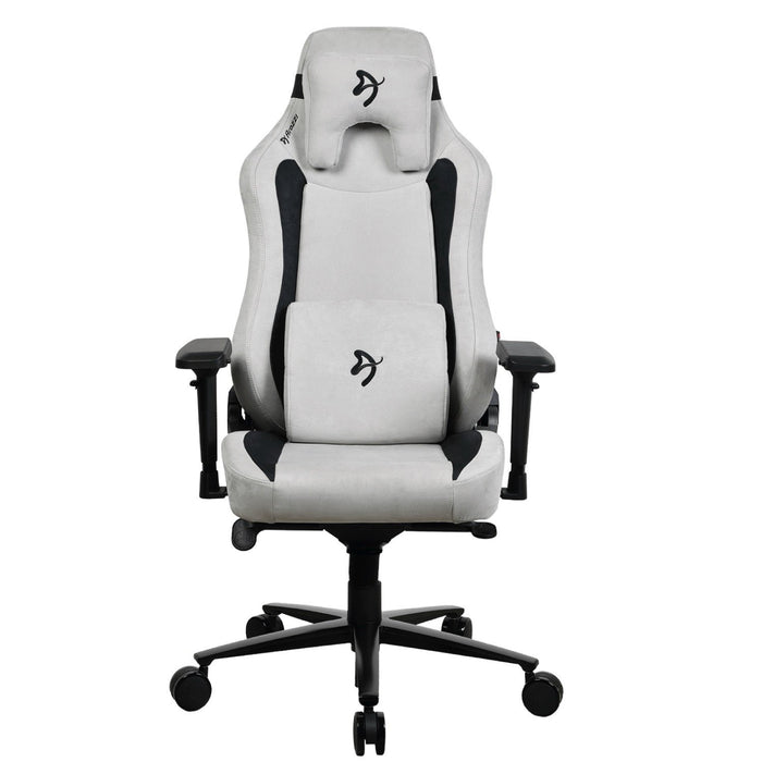 EAN 850032247207 - Arozzi Vernazza Fabric Gaming Chair Supersoft Light Grey Silla para videojuegos de PC Gris imagen 2