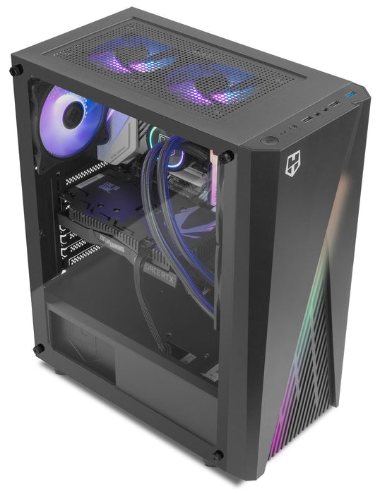 EAN 8436587972638 - NOX Hummer Frost Midi Tower Negro imagen 11