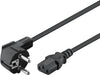 EAN 4040849595660 - Goobay 59566 cable de transmisión Negro 1,8 m Enchufe tipo F C13 acoplador imagen 2