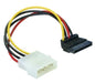 EAN 4043619601011 - DeLOCK Cable Power SATA HDD > 4pin male – angled Multicolor 0,15 m imagen 1