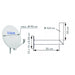 EAN 4004005250046 - Schwaiger WAH25A 001 Acero inoxidable Aluminio imagen 2