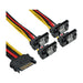 EAN 4043718266142 - InLine 29683X cable de alimentación interna 0,3 m imagen 1