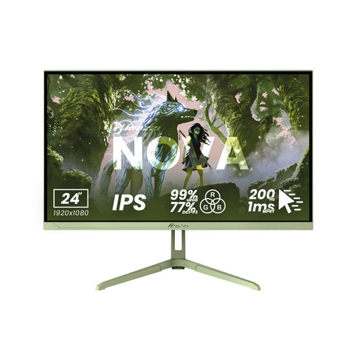 EAN 0850054766830 - Arozzi Nova 24″ pantalla para PC 60,5 cm (23.8") 1920 x 1080 Pixeles Full HD LED Verde imagen 1
