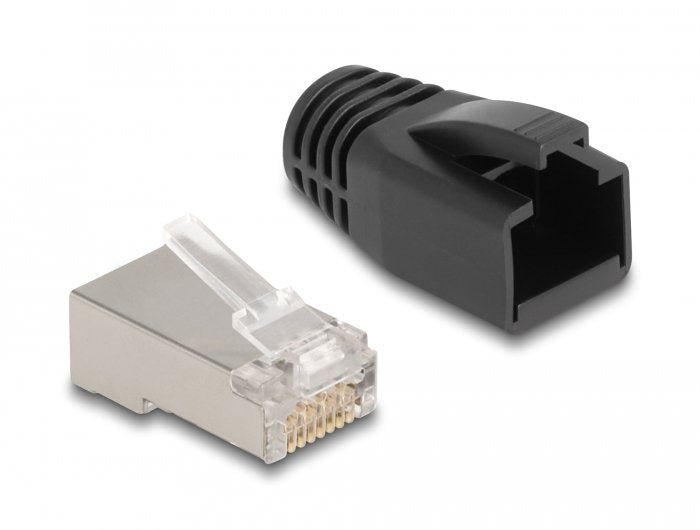 EAN 4043619669899 - DeLOCK 66989 conector Negro, Plata imagen 2