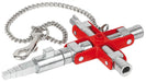 EAN 4003773075394 - Knipex 00 11 06 V01 llave para armario de control imagen 1