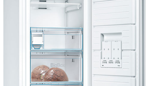 EAN 4242005191611 - Bosch Serie 6 GSN51DWDP congelador Congelador vertical Independiente 290 L Blanco imagen 2