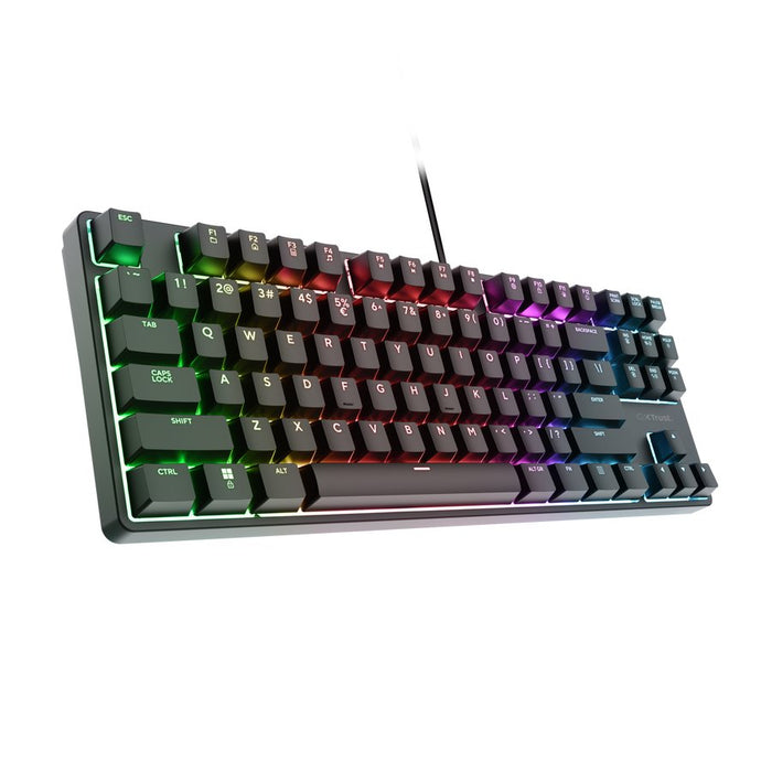 EAN 8713439257243 - Trust GXT 864 Cada teclado Juego USB QWERTY Inglés Negro imagen 3