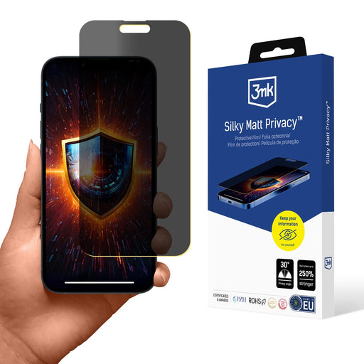 EAN 5903108571388 - 3MK W-3SLMATPV-AIP15PM protector de pantalla o trasero para teléfono móvil Protector de pantalla para pri imagen 1