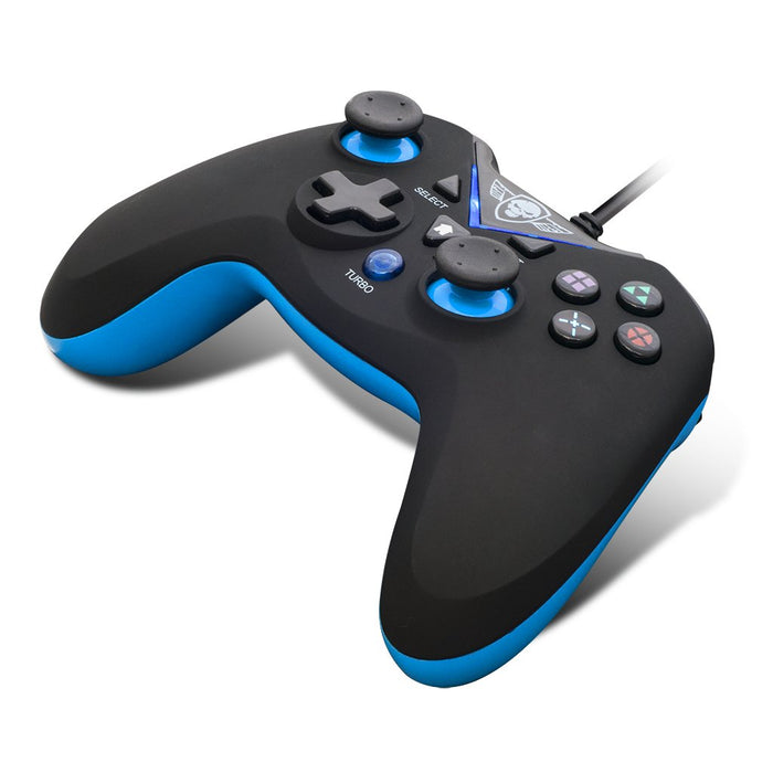 EAN 3700104431959 - Spirit of Gamer SOG-WXGP mando y volante Negro, Azul USB Gamepad Analógico/Digital PC, Playstation 3 imagen 2