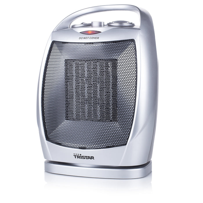EAN 8713016050380 - Tristar KA-5038 calefactor eléctrico Interior Negro, Plata 1500 W Ventilador eléctrico imagen 1