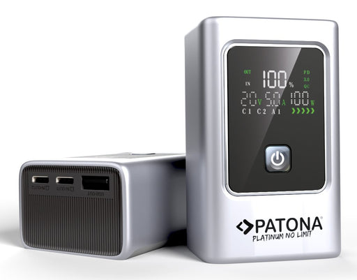 EAN 4055655252355 - PATONA 4238 batería externa Ión de litio 10000 mAh Plata imagen 1