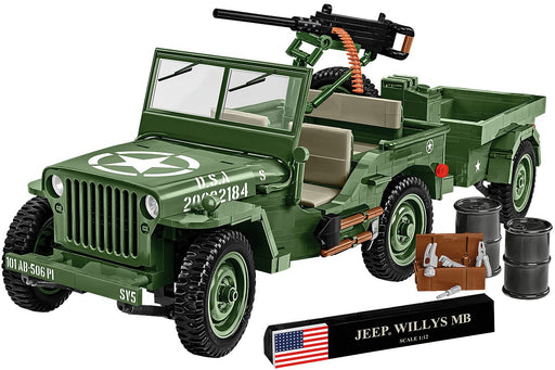 EAN 5902251028046 - COBI Willys MB & Trailer - Executive Edition imagen 1
