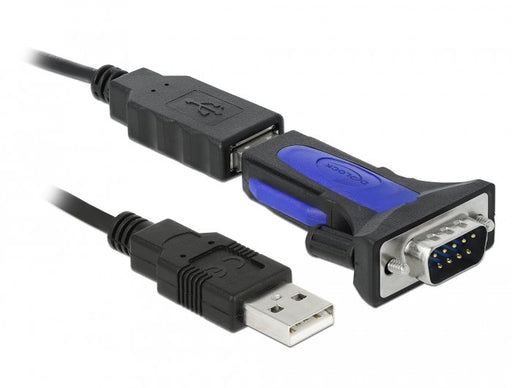 EAN 4043619662807 - DeLOCK 66280 cable de serie Negro 0,8 m USB tipo A DB-9 imagen 1
