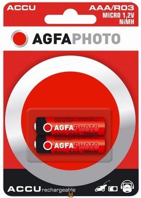 EAN 4250175802824 - AgfaPhoto NiMh Micro 1000 mAh Batería recargable AAA Níquel-metal hidruro (NiMH) imagen 1
