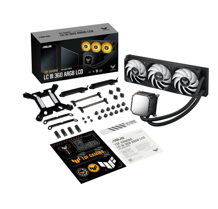 EAN 4711387929100 - ASUS TUF Gaming LC III 360 ARGB LCD Procesador Sistema de refrigeración líquida todo en uno 12 cm Negro 1 imagen 18