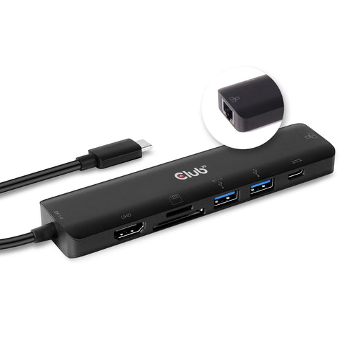 EAN 8719214471477 - CLUB3D CSV-1592 base para portátil y replicador de puertos Acoplamiento USB 3.2 Gen 1 (3.1 Gen 1) Type-C  imagen 1