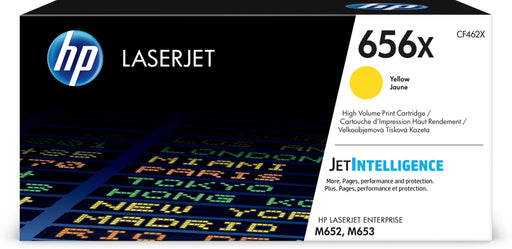 EAN 0889894325471 - HP 656X High Yield Yellow Original LaserJet Toner Cartridge cartucho de tóner 1 pieza(s) imagen 1
