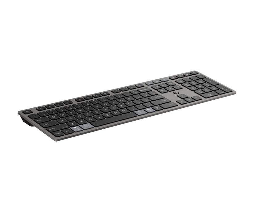 EAN 0198122141272 - HP 725 Multi-Device Rechargeable Wireless Keyboard teclado Hogar / Oficina RF Wireless + Bluetooth Negro imagen 2