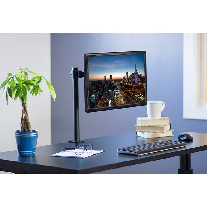 EAN 8059018365566 - Techly ICA-LCD 503BK2 soporte para monitor 68,6 cm (27") Escritorio Negro imagen 12