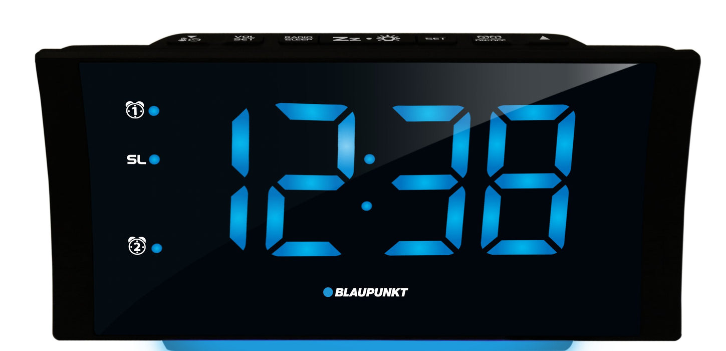 EAN 5901750503214 - Blaupunkt CR80USB despertador Reloj despertador digital Negro imagen 1