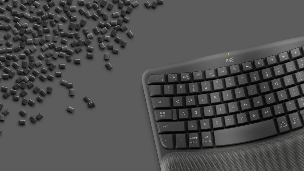 EAN 5099206117334 - Logitech Wave Keys teclado Oficina RF Wireless + Bluetooth QWERTZ Suizo Grafito imagen 4