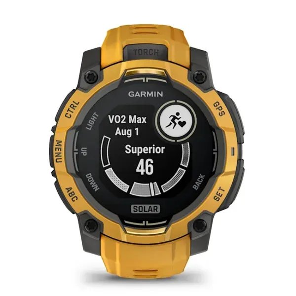 EAN 753759357085 - Garmin Instinct 3 3,05 cm (1.2") 45 mm Digital 176 x 176 Pixeles Pantalla táctil Amarillo, Gris Wifi GPS ( imagen 14