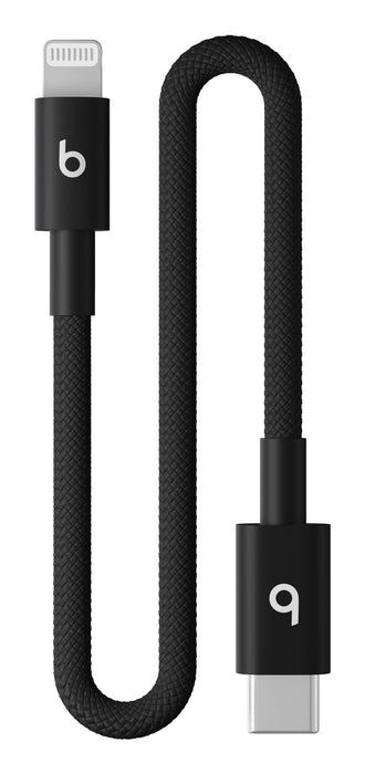 EAN 0195950457483 - Apple MEQM4ZM/A cable de conector Lightning 0,2 m Negro imagen 1