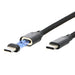 EAN 3700992526331 - Mobilis 001350 cable USB USB 2.0 2 m USB C 480 Gbit/s 60 W Negro, Gris imagen 3