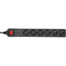 EAN 4043718188277 - InLine 16461P limitador de tensión Negro 6 salidas AC 230 V 1,5 m imagen 2