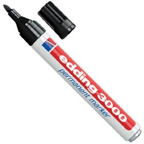 EAN 4004764007967 - Edding 3000 marcador permanente Negro 10 pieza(s) imagen 1