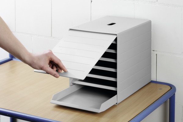 EAN 7318082001055 - Durable IDEALBOX PLUS Gris imagen 4