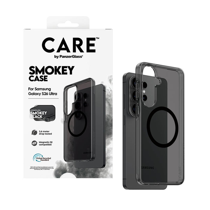 EAN 5715685034169 - PanzerGlass CARE™ by ® Urban Explorer Case Smokey w. Black Qi Samsung Galaxy S26 Ultra funda para teléfon imagen 5