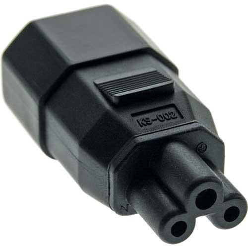 EAN 5711045983658 - Microconnect PEA0408 cambiador de género para cable C14 C5 Negro imagen 1