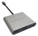 EAN 4262443280241 - LC-Power LC-HUB-C-MULTI-4-V2 hub de interfaz USB Tipo C 5000 Mbit/s Plata, Negro imagen 1