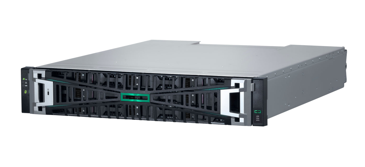 EAN 190017837154 - HPE MSA 2070 LFF 2x10/25GbE iSCSI 4-port Controller Storage Array unidad de disco multiple Bastidor (2U) imagen 2
