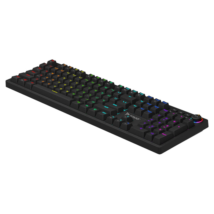 EAN 5901986049517 - Savio STYX Outemu Blue, Hot Swap, RGB teclado Juego USB QWERTY Internacional de EE.UU. Negro imagen 5