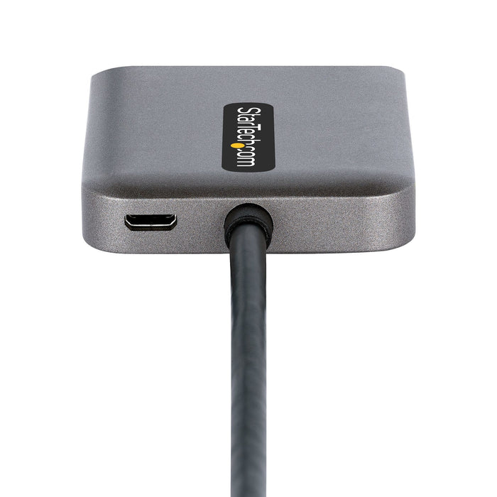 EAN 0065030885096 - StarTech.com MST14DP122HD adaptador de cable de vídeo 0,3 m 2 x HDMI Negro, Gris imagen 4