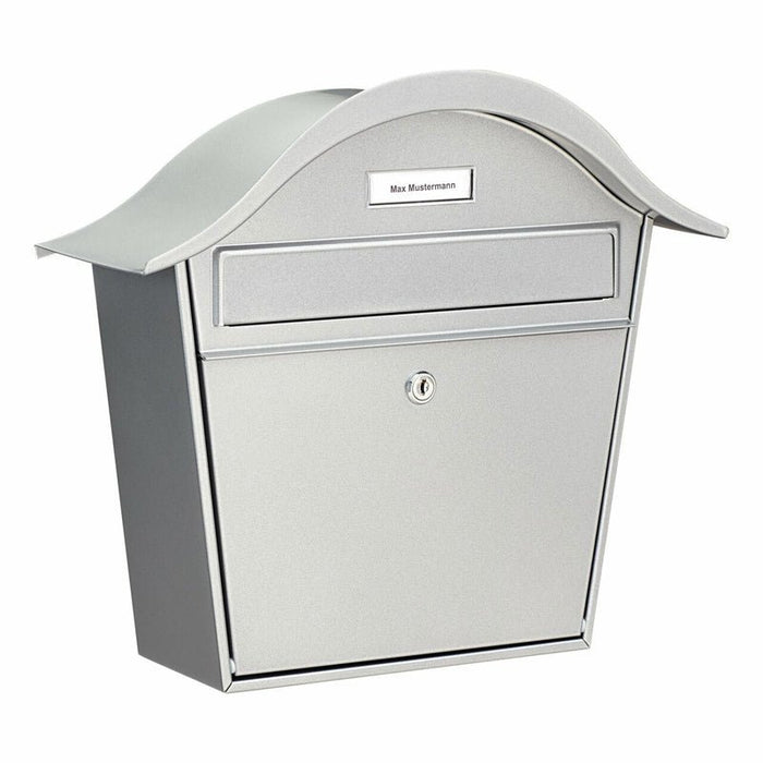 EAN 4003482612002 - BURG-WÄCHTER Holiday 5842 SI mailboxes Plata Buzón de correos para montaje en pared Acero imagen 2