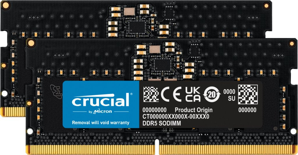 EAN 0649528906540 - Crucial CT2K8G48C40S5 módulo de memoria 16 GB 2 x 8 GB DDR5 262-pin SO-DIMM imagen 1