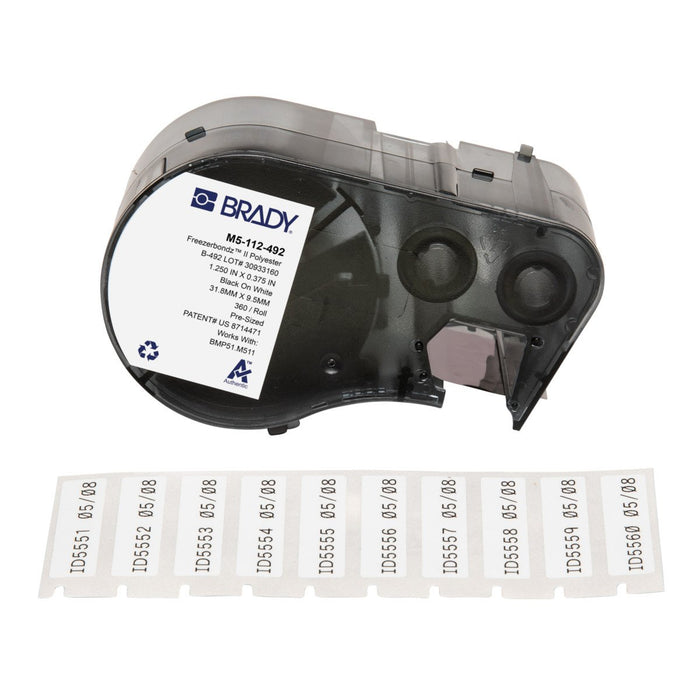 EAN 888434593264 - Brady People ID M5-112-492 etiqueta de impresora Blanco Etiqueta para impresora autoadhesiva imagen 1