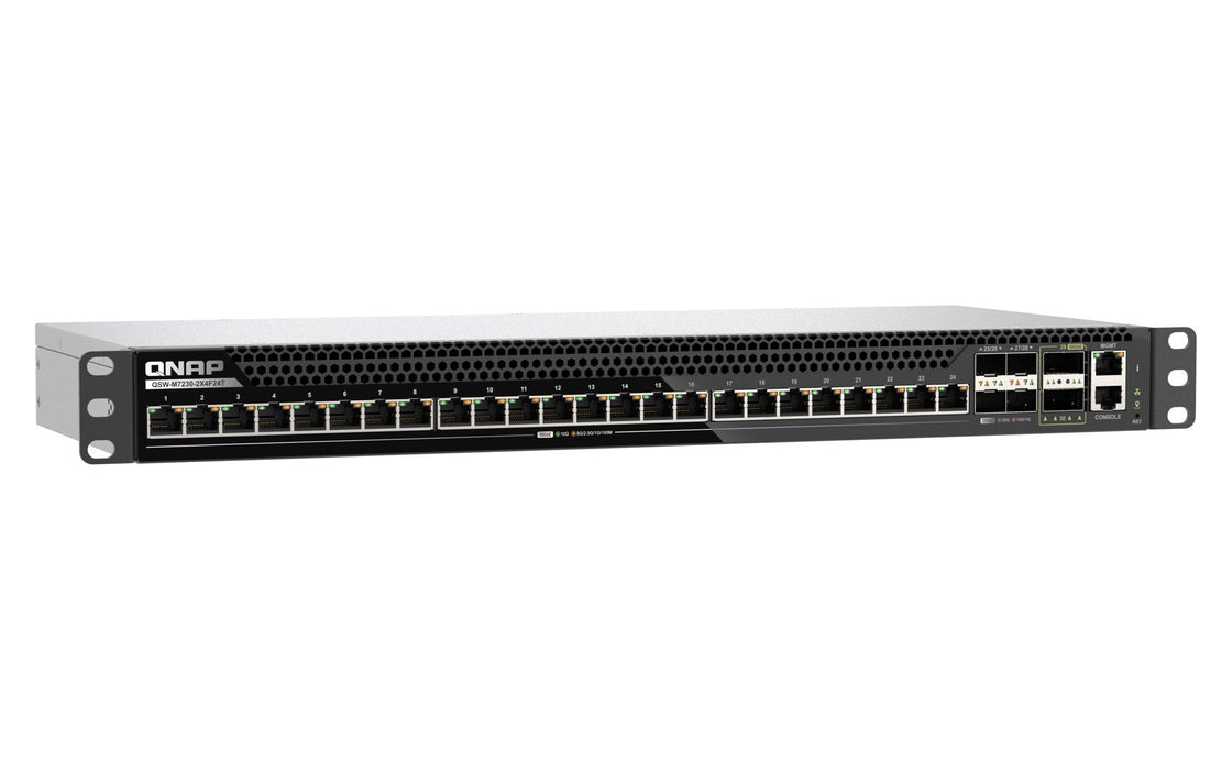 EAN 4711103091586 - QNAP QSW-M7230-2X4F24T switch Gestionado L3 10G Ethernet (100/1000/10000) 1U Negro imagen 5