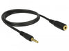 EAN 4043619857012 - DeLOCK 85701 cable de audio 1 m 3,5mm Negro imagen 2