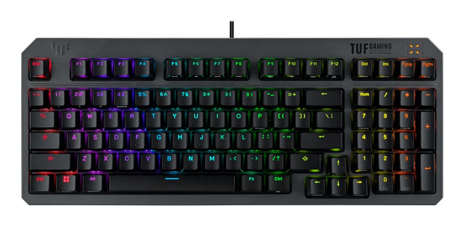 EAN 4711387335826 - ASUS TUF Gaming K3 Gen II teclado Juego USB QWERTY Francés Negro imagen 1