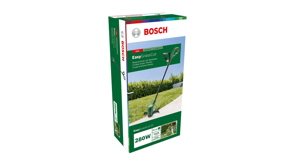 EAN 4059952611457 - Bosch EasyGrassCut 23 23 cm 280 W Corriente alterna Negro, Verde imagen 6