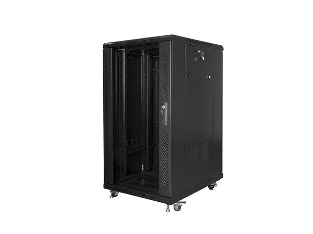 EAN 5901969424461 - Lanberg FF01-6822-12B armario rack 22U Rack o bastidor independiente Negro imagen 1